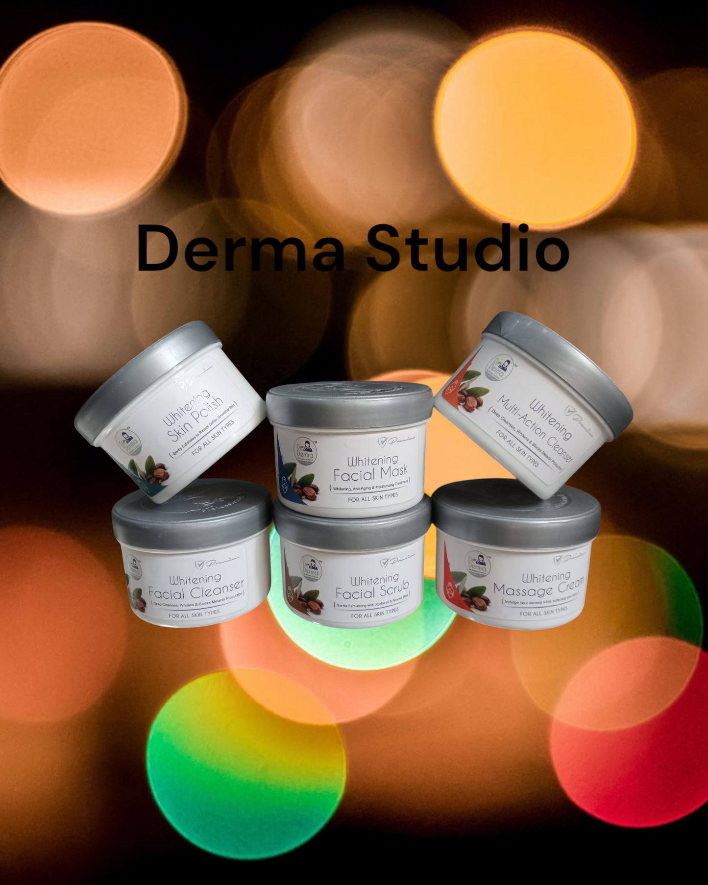 Dr Derma whitening facial kit ( PACK OF 6 )
