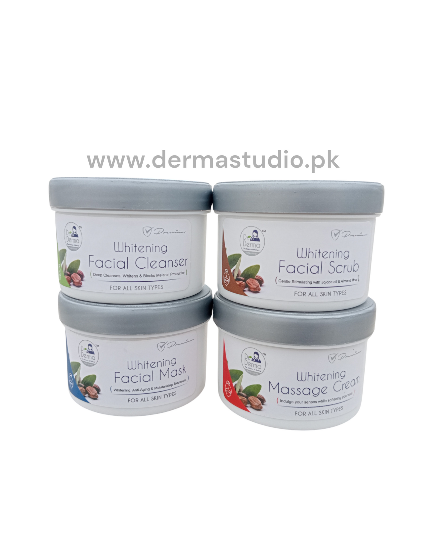 Dr Derma whitening facial kit ( pack of 4 )