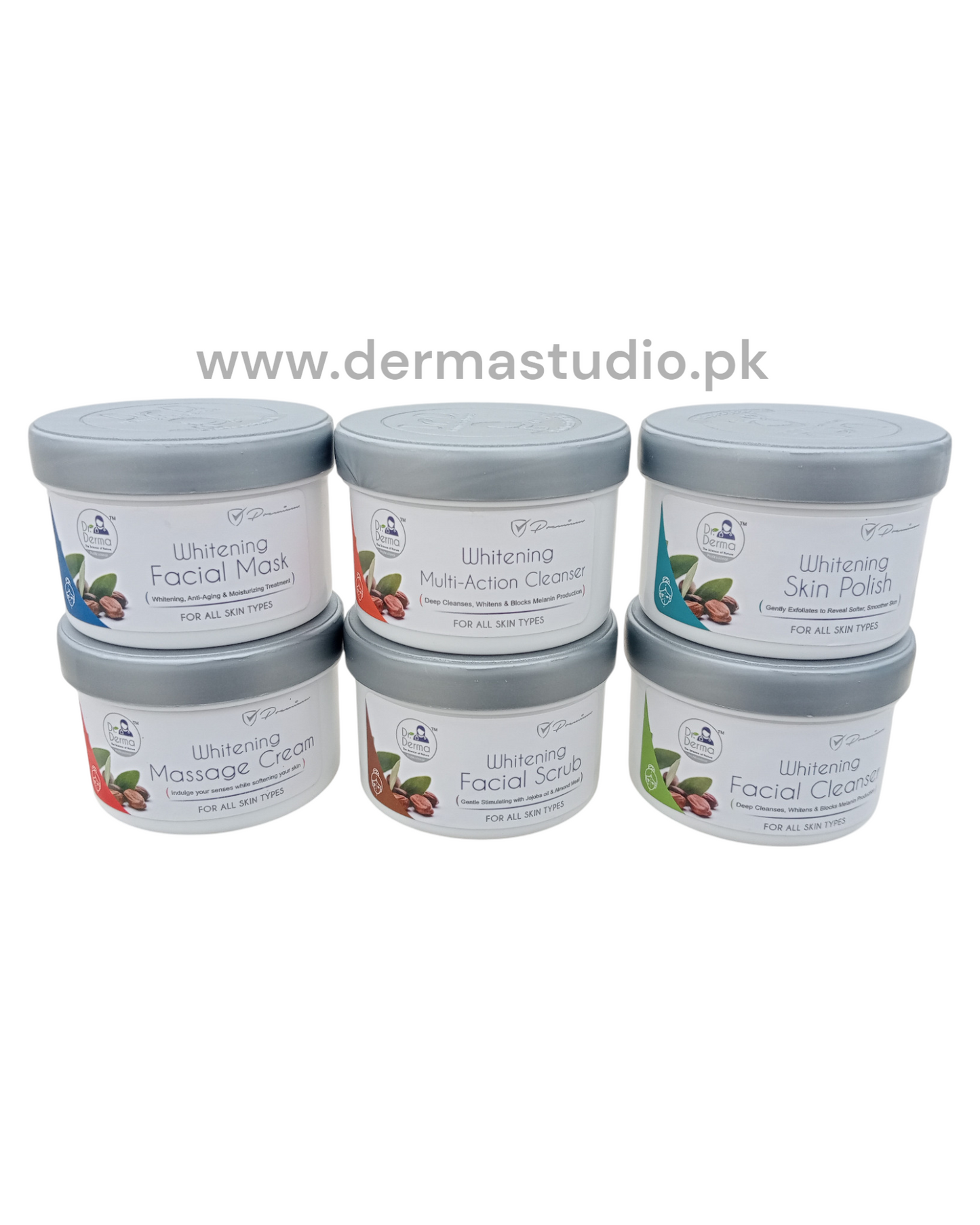 Dr Derma whitening facial kit ( PACK OF 6 )