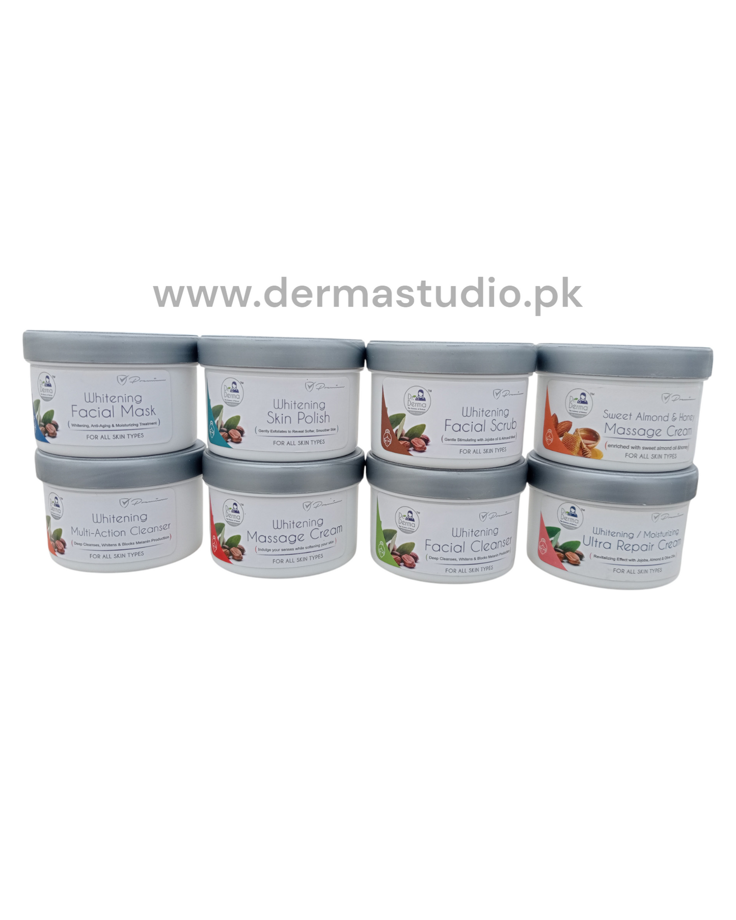 Dr Derma Whitening Facial kit ( PACK OF 8 )