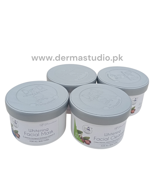 Dr Derma whitening facial kit ( pack of 4 )
