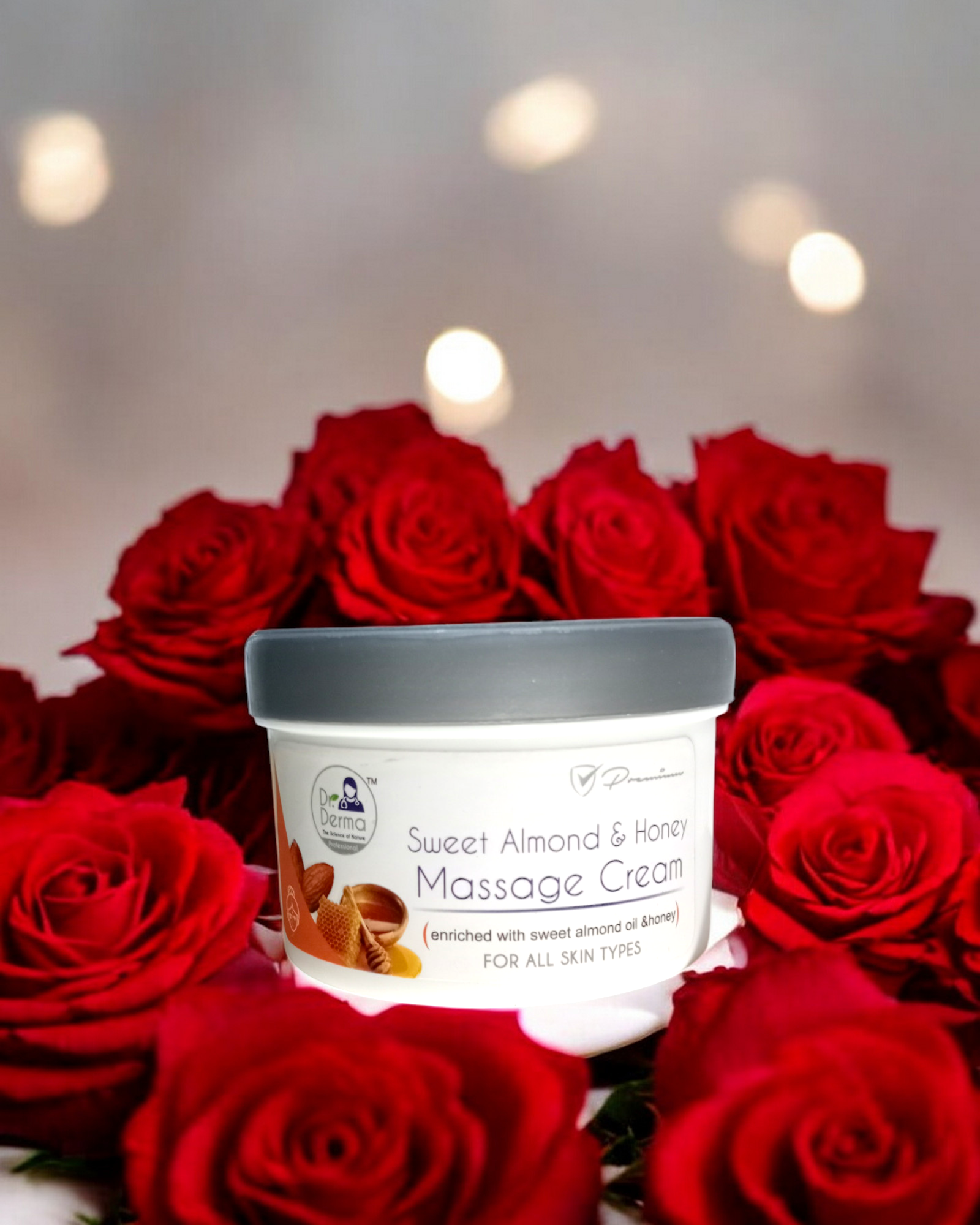 Dr Derma Whitening Sweet Almond & Honey Massage Cream